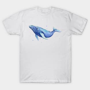 Humpback Whale Watercolor T-Shirt